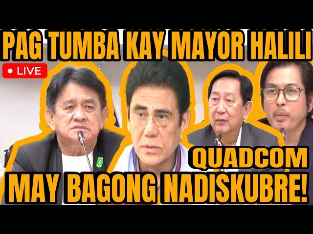 QUADCOM MAY NADISKUBRE SA PAGKAWALA NI MAYOR HALILI!