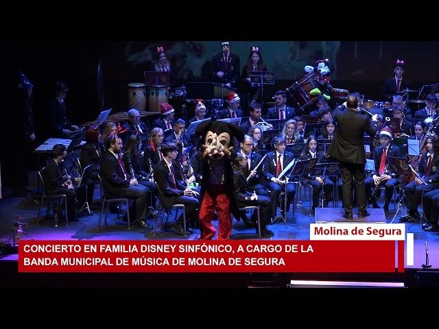 Concierto en familia DISNEY sinfónico a cargo de la banda municipal Molina de Segura