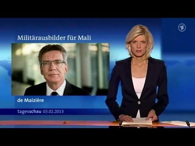 German TV news