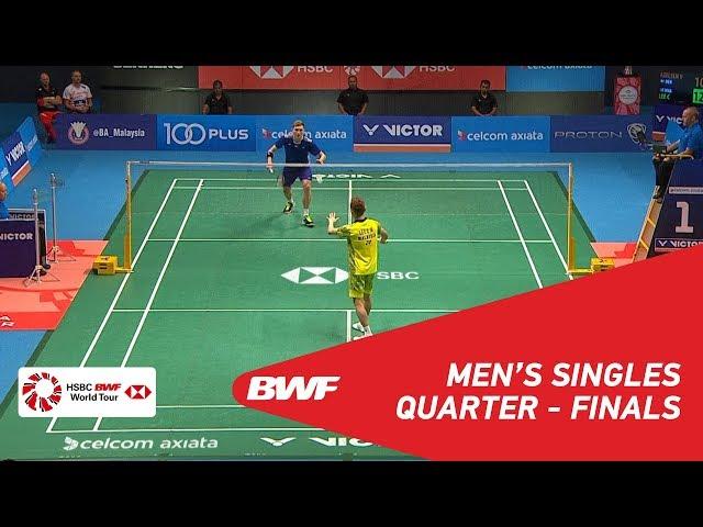 MS | Viktor AXELSEN (DEN) [1] vs LEE Chong Wei (MAS) [7] | BWF 2018