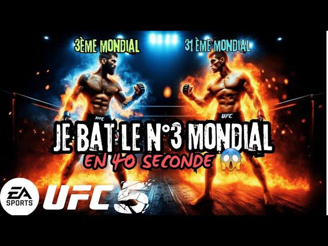 UFC 5 Fr|J'affronte les MEILLEURS Mondiaux 24h avant la fin de saison#ufc