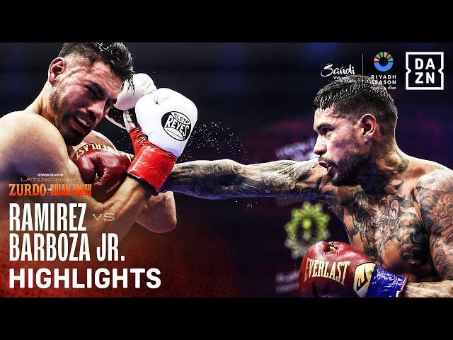 Riyadh Season: Latino Night | Jose Ramirez vs. Arnold Barbosa Jr. Fight Highlights