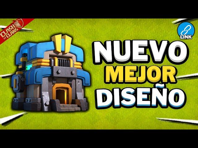 Diseño INCREÍBLE para Aldea AYUNTAMIENTO Nivel 12 en 2024!  (Clash of Clans - TH12) 