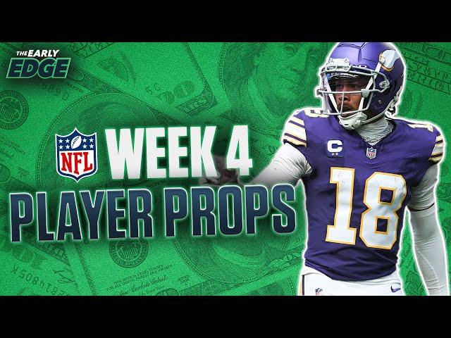 NFL Week 4 Player Props BEST BETS & PICKS | The Early Edge