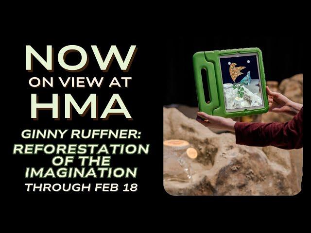 Ginny Ruffner: Reforestation of the Imagination exhibit on view now at the Huntsville Museum of Art!