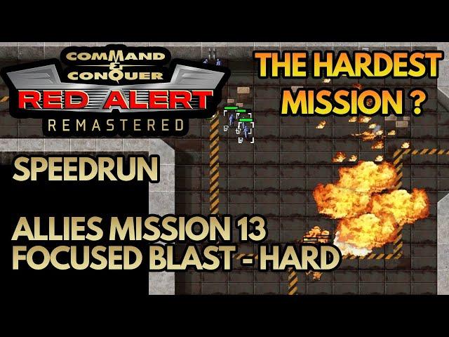 Red Alert Remastered - Allies Mission 13 - Focused Blast [Hard]