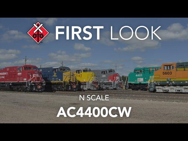 FIRST LOOK: All-New N Scale GE AC4400CW