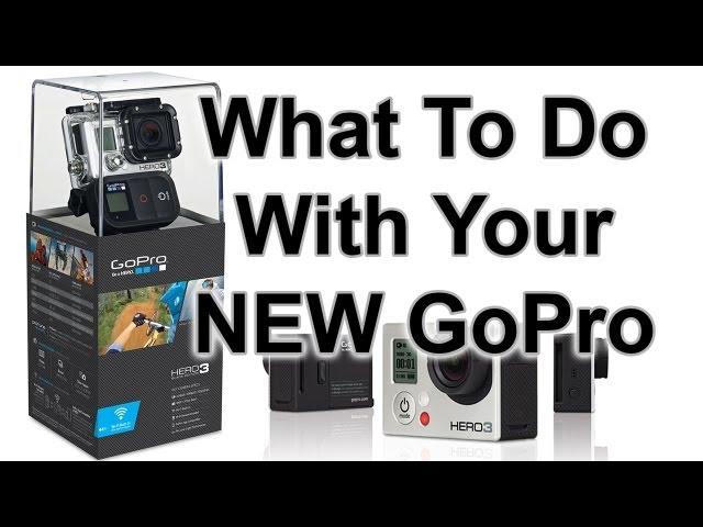 NEW GoPro - What To Do First!!: GoPro Tips and Tricks