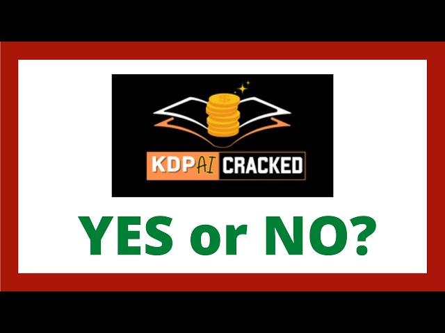 KDP AI Cracked Review - Legit App?