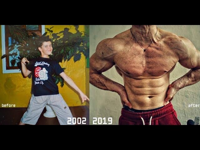 MY NATURAL CALISTHENICS BODY TRANSFORMATION  -  MIHAIL ISAICUL  (5-24 )