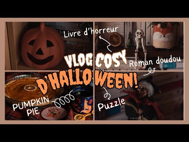 VLOG HALLOWEEN l Un livre doudou, un livre glauuuuque!