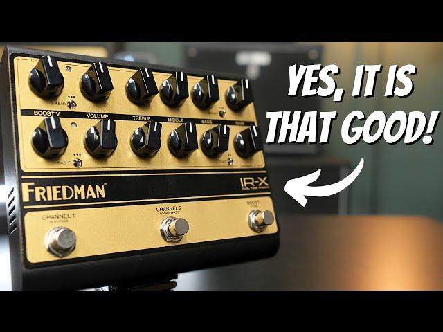 Friedman IR-X Dual Tube Preamp - Sound Demo