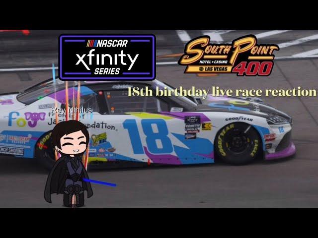 2024 Xfinity South Point 400 live reaction (also my 18th birthday live reaction)