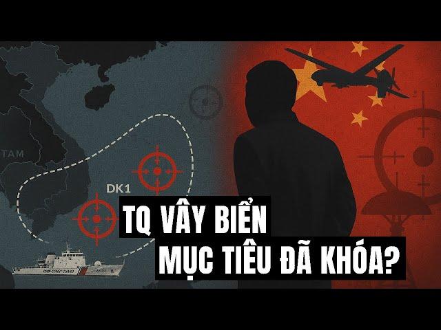South China Sea Coordinateless Campaign - China Locks Down DK1 and Tu Chinh Shoal?