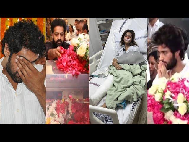 Sad News for Rashmika Mandana family Rashmika Mandanna admit to hospital in Critical condition