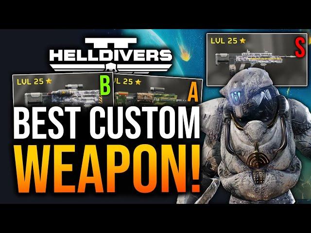 Helldivers 2 - All Assault Rifles MAX Level! Tier List!
