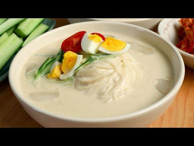 Soy Milk Noodle Soup (Kongguksu: 콩국수)