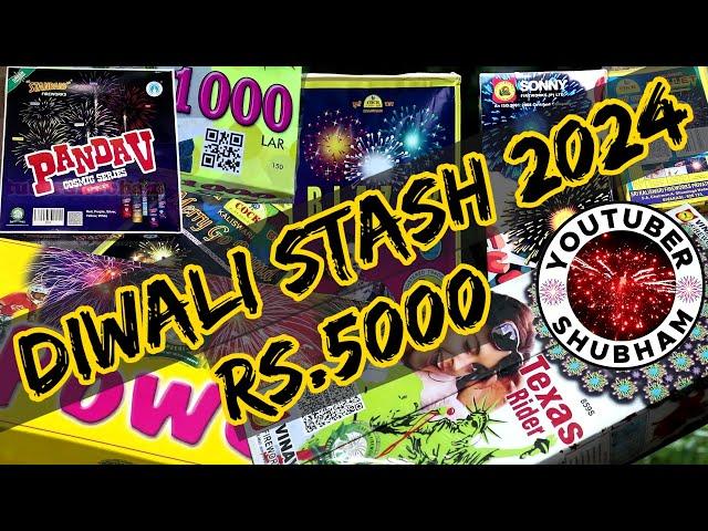 Diwali Stash 2024 worth Rs.5000 with Testing - Top 10 Must-Have Fireworks for this Festive Season