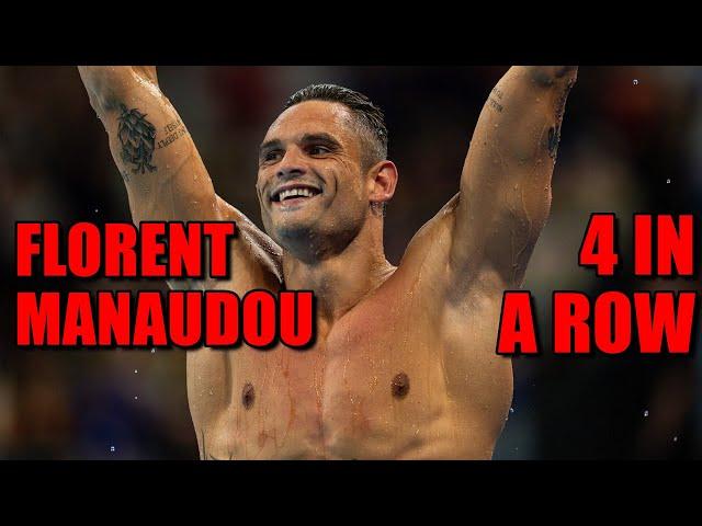 How Sprint Star Florent Manaudou Medaled in the 50 Free at 4 Different Olympic Games