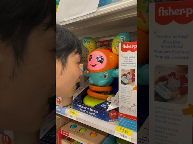 They just leave this toy out in walmart 