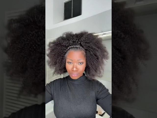 Afro Kinky Curly Clip-In Extension Sets (3c/4a Hair Texture) | Curlsqueen |Install