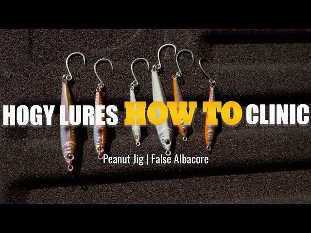 Hogy How To: Fish the Peanut Jig Slow & Low for Finicky Albies #hogylures #hogyfishing