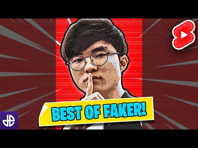 Top 3 Faker Plays EVER! #Shorts