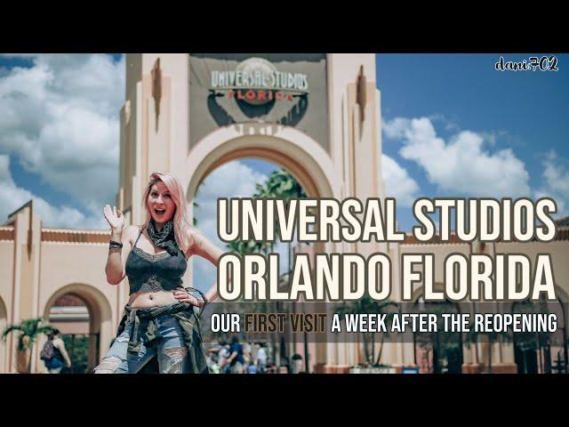 Universal Studios Orlando - A Week After Reopening | Our First Time!