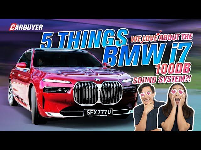 5 things we LOVE about the BMW i7 | CarBuyer Singapore