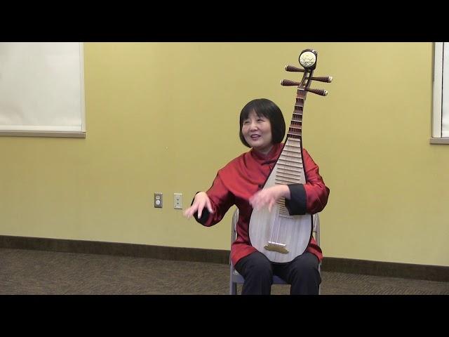 Gao Hong: Chinese Pipa Player at the Cannon Falls Library