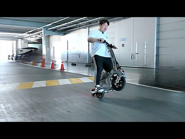 Electric Scooter WEPED miniGO Saddle Version / 대리운전 미니고 안장 버전