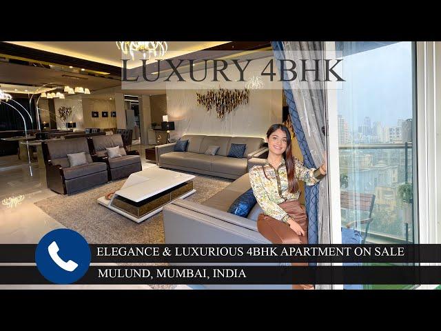 Luxury 4bhk apartment on Sale, Mulund, Mumbai suburb, India