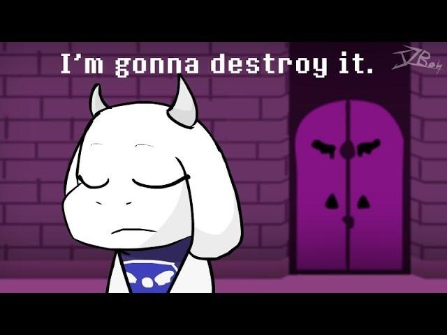 Toriel gonna destroy the door - UNDERTALE Animation