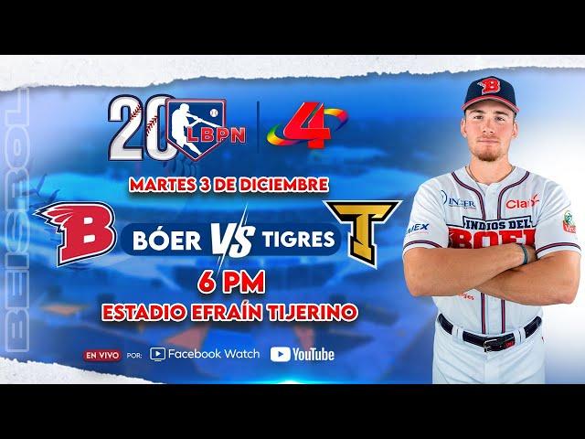 Bóer  Tigres de Chinandega - Liga de Béisbol Profesional Nacional 2024 – 2025