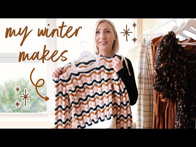 Everything I Made in Winter! ~ Sewing My Dream Wardrobe | MY WINTER ME-MADE WARDROBE