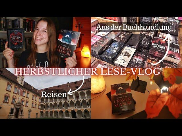 Hallo Herbst!| Lese-Vlog mit tollen Bücher, viel Südtirol & Einblicke in meine Buchhandlung