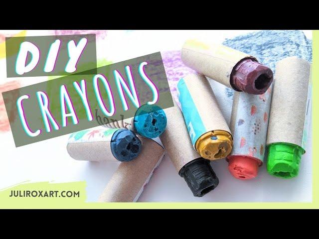 How to Make BEESWAX CRAYONS at Home