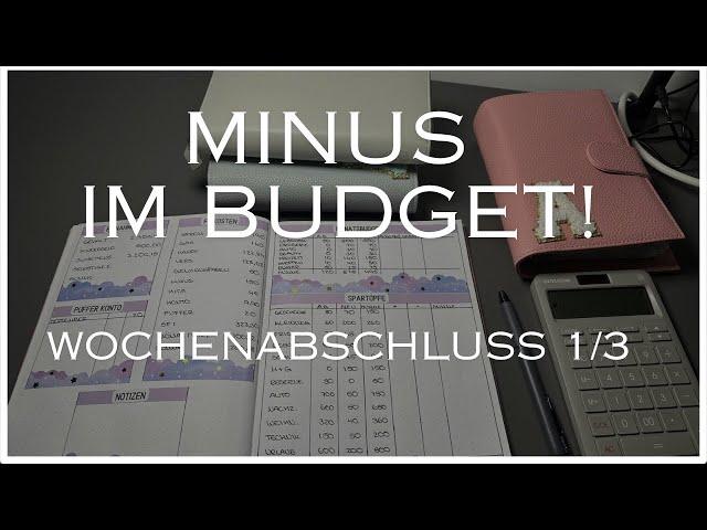 Wochenabschluss 1/3 September  erste Kategorie im Minus