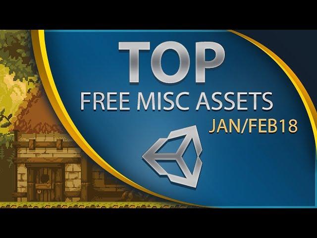 Top Free Unity Assets - Miscellaneous - January 2018