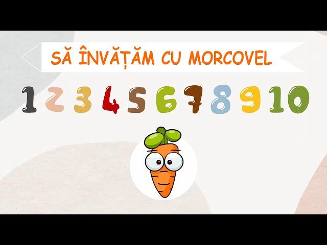 Sa Invatam Cu Morcovel - Numerele (+Alfabetul, Fructele, Legumele, Animalele...) 40 Minute