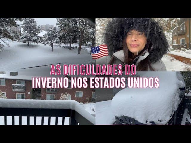 CHEGOU O INVERNO NO COLORADO | COMEÇOU A NEVAR | VIDA NOS ESTADOS UNIDOS