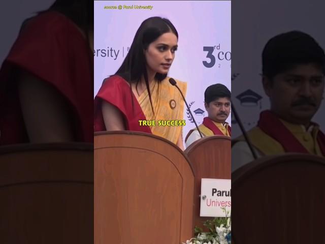 Best life advice  :) You must listen. #manushichhillar #lifeadvice #shorts #2023