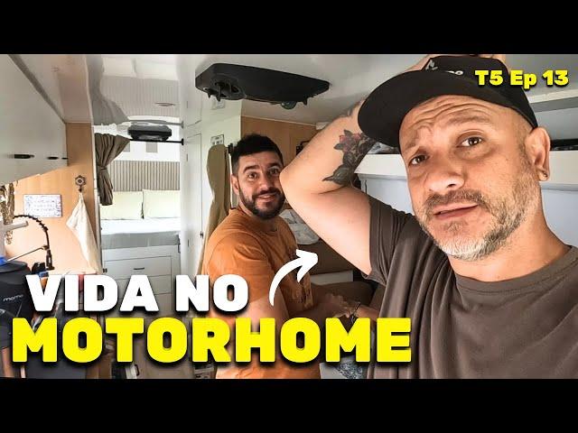 MORANDO em um MOTORHOME no LITORAL GAÚCHO T5 Ep13