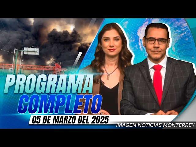 Noticias MTY con Gerardo Burgoa y Brisseida Moya | Programa Completo 5 de marzo de 2025