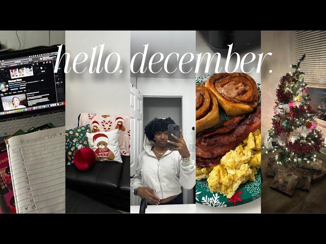 HELLO DECEMBER️ | Winter Reset: cleaning, decorating for christmas, grocery shopping