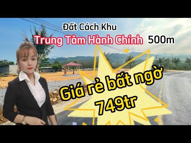 Đất Cách Khu Trung tâm hành chính mới của Huyện Diên Khánh 500m, giá rẻ bất ngờ 749tr