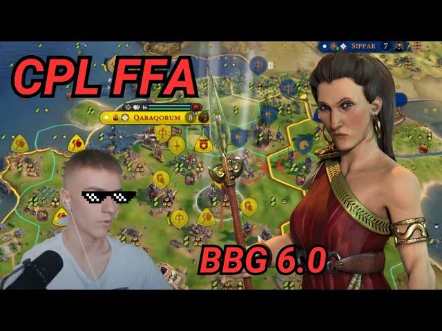 Civ 6 Competitive Multiplayer / CPL FFA/ BBG 6.0