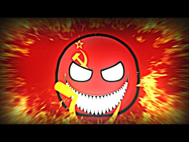 Советский марш из Red alert 3 | Countryballs 9 мая и история войны