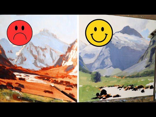 Why I QUIT Painting on a Toned Canvas!