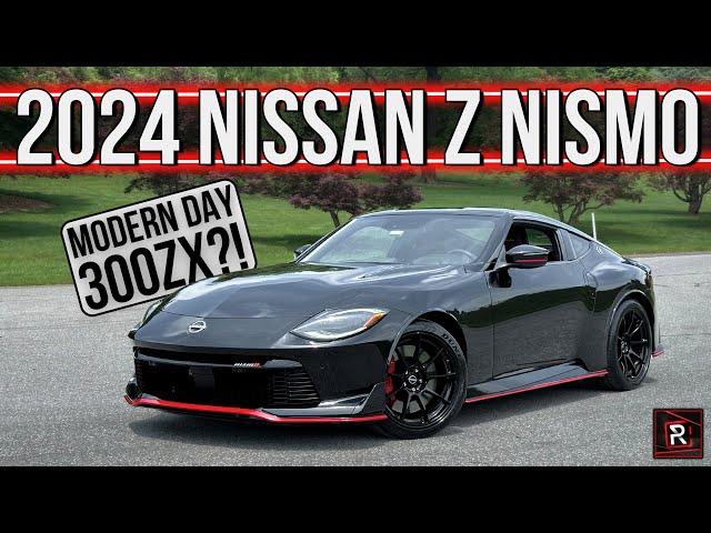 The 2024 Nissan Z Nismo Is A Handsomely Designed Modern Day Twin-Turbo 300ZX